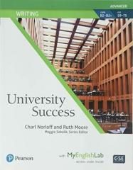 Książka - University Success Advanced. Writing SB + MyEngLab