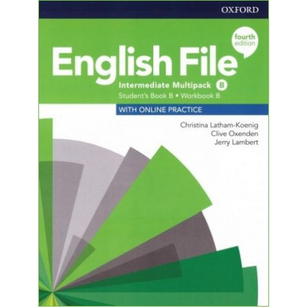 Książka - English File 4th edition. Intermediate. Student&#039;s Book/Workbook MultiPack B