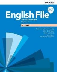 Książka - English File 4th edition. Pre-Intermediate. Workbook with key