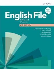 Książka - English File 4th edition. Advanced. Workbook without key
