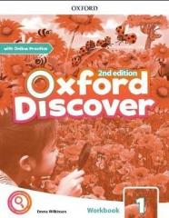 Książka - Oxford Discover 2E 1 WB + online practice