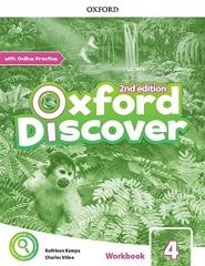 Książka - Oxford Discover 2E 4 WB + online practice