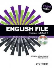Książka - English File 3Ed Beginner Multipack A with iTutor and iChecker