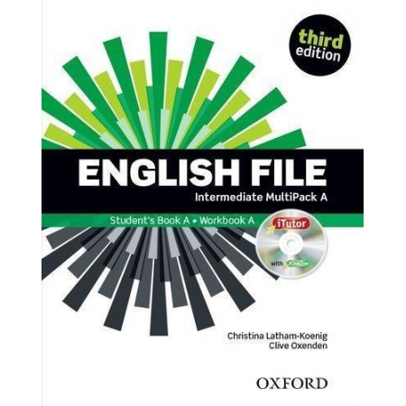 Książka - English File 3E Intermediate Multipack A OXFORD