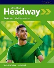 Książka - Headway 5th edition. Beginner. Workbook with Key