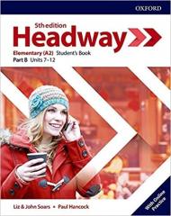 Książka - Headway 5th edition. Elementary. Student&#039;s Book B with Online Practice