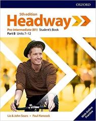Książka - Headway 5th edition. Pre-Intermediate. Student&#039;s Book B with Online Practice