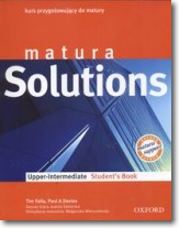 Książka - Matura Solutions U-Int SB (Voc CD-ROM) PL