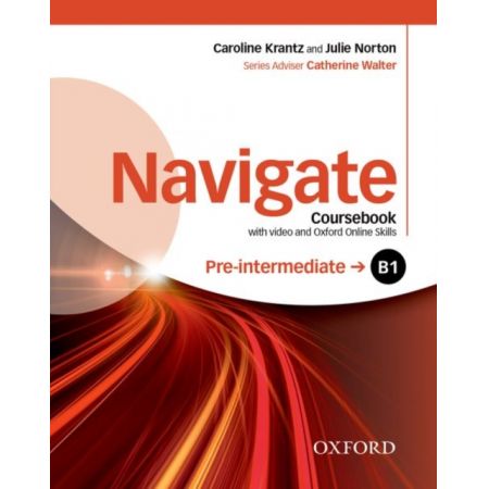 Książka - Navigate Pre-Intermediate B1 Student's Book with DVD-ROM and Online Skills