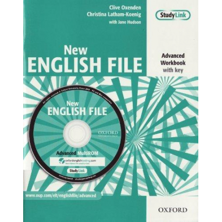 Książka - English File NEW Advanced WB With Key + CD OXFORD