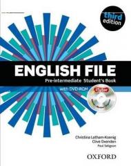 English File 3E Pre-Interm. SB with iTutor OXFORD