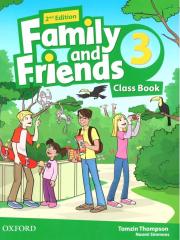 Książka - Family and Friends 2E 3 CB OXFORD
