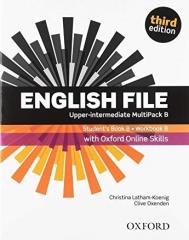 Książka - English File Upper-Intermediate Student's Book Workbook MultiPack B with Oxford Online Skills