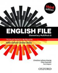 Książka - English File 3E Elementary Multipack B + online