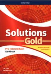 Książka - Solutions Gold. Pre-Intermediate. Workbook z kodem dostępu do wersji cyfrowej (e-Workbook)