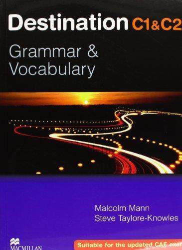 Książka - Destination C1/C2 Grammar&Vocabulary MACMILLAN