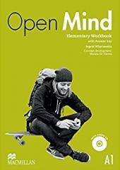 Książka - openMind Elementary Workbook with Key +CD