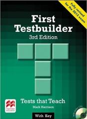 Książka - First Testbuilder 3rd ed with key +CD