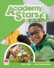 Książka - Academy Stars 4 PB + kod online MACMILLAN