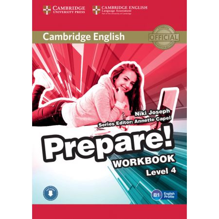 Prepare! 4 Workbook with Audio - Nicki Joseph