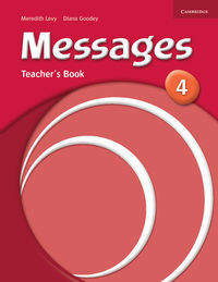Messages 4 Teacher's Book - Goodey Diana, Levy Meridith