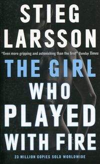 Książka - The Girl Who Played with Fire - Stieg Larsson 
