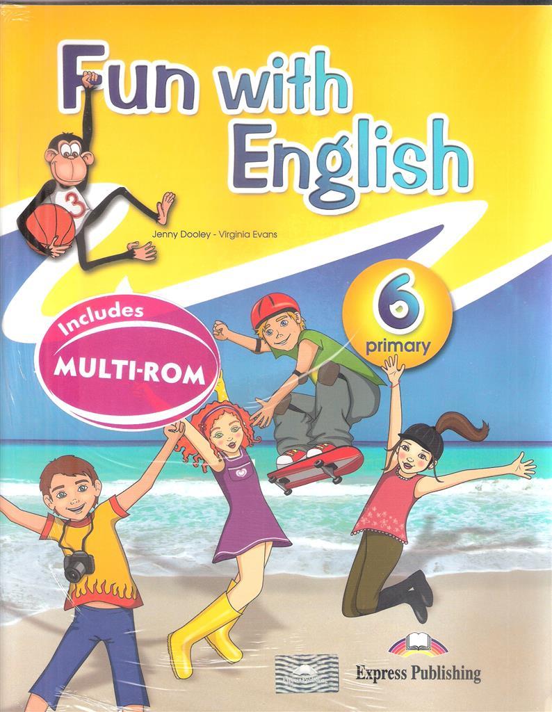 Książka - Fun with English 6 PB+Multi-ROM Express Publishing - Jenny Dooley, Virginia Evans - 
