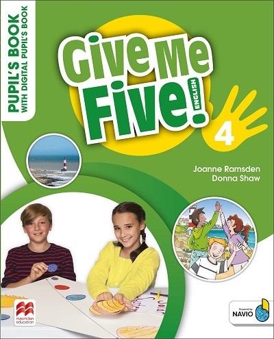 Książka - Give Me Five! 4 Pupil's Book+ kod online