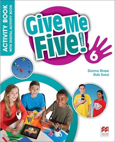 Książka - Give Me Five! 6  Activity Book + kod online