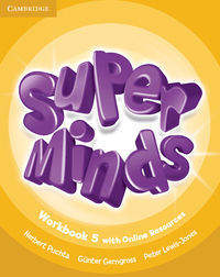 Książka - Super Minds 5 WB with Online Resources