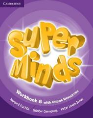 Książka - Super Minds 6 WB with Online Resources