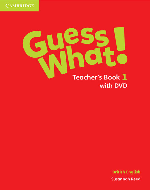 Książka - Guess What! 1 Teacher's Book with DVD