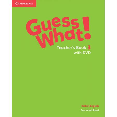 Książka - Guess What 3. Teacher`s Book with DVD