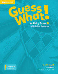 Książka - Guess What! Level 6 Activity Book with Online Resources British English