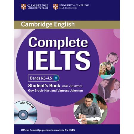 Complete IELTS Bands 6.5-7.5 Student's Book with Answers with CD-ROM