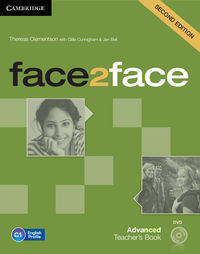 Książka - face2face Advanced Teacher's Book   DVD