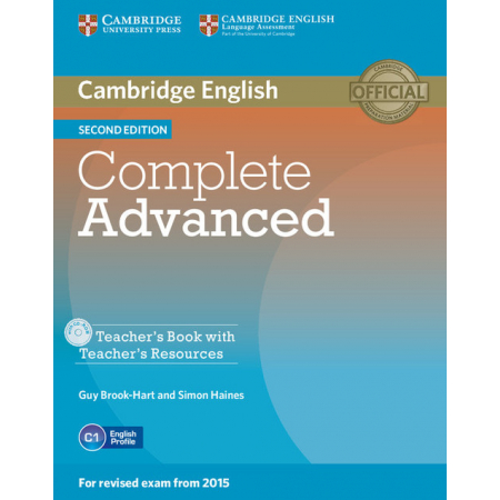 Książka - Complete Advanced. Teacher&#039;s Book with Teacher&#039;s Resources CD-ROM. 2nd Edition