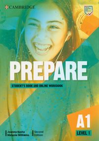 Książka - Prepare 1 Student's Book with Online Workbook