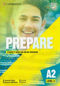 Książka - Prepare 3. Second Edition. A2. Student's Book and online workbook