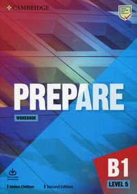 Książka - Prepare 5. Poziom B1. Workbook with Audio Download. Zeszyt ćwiczeń do języka angielskiego