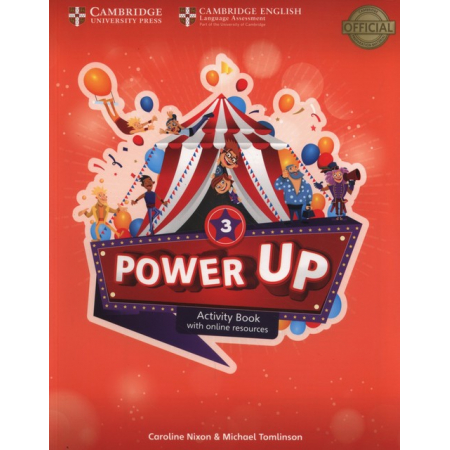 Książka - Power Up Level 3 Activity Book with Online Resources and Home Booklet