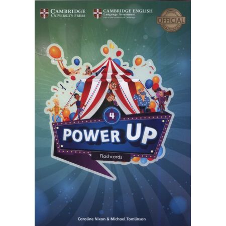 Książka - Power Up Level 4 Flashcards (Pack of 185)