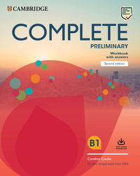 Książka - Complete Preliminary B1. Workbook with answers with Audio Download