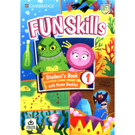 Książka - Fun Skills 1 Student's Book with Home Booklet and Downloadable Audio