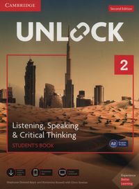 Książka - Unlock 2. 2nd Edition. A2. Listening, Speaking and Critical Thinking. Student's Book