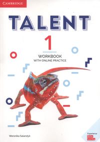 Książka - Talent 1. Poziom A2+. Workbook with Online Practice. Zeszyt ćwiczeń do języka angielskiego