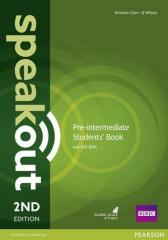 Książka - Speakout 2ND Edition. Pre-intermediate. Students' Book + Active Book + DVD-ROM