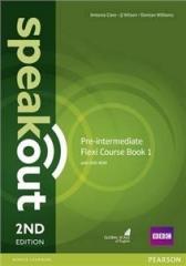 Książka - Speakout 2ed Pre-Interm. Flexi Course Book + DVD