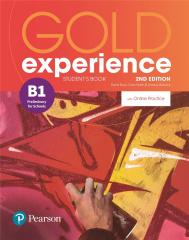 Książka - Gold Experience 2nd Edition B1. Intermediate. Student&#039;s Book with online practice