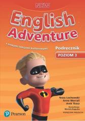 Książka - New English Adventure 3. Książka ucznia z kodem do eDesku